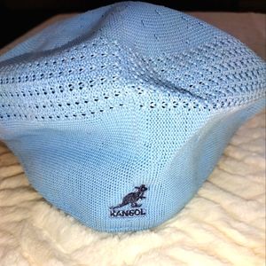 Kangol light blue summer cap, X-large
